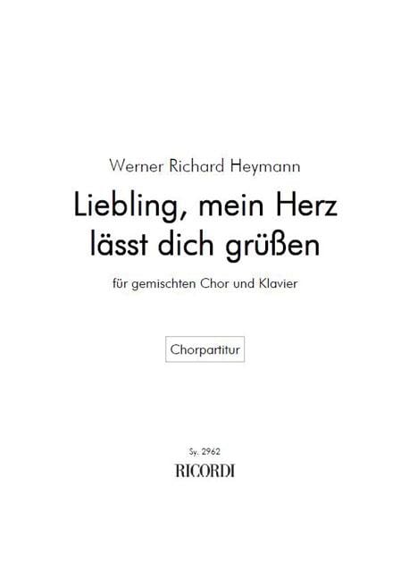 Liebling, mein Herz lässt dich grüßen